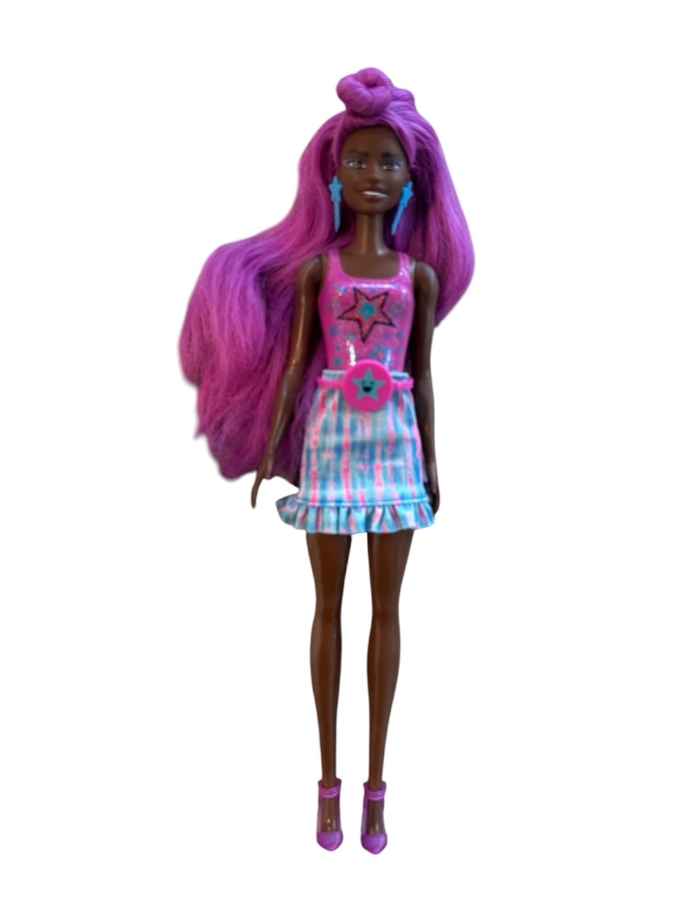 2022 Barbie Color Reveal Series 11 Neon Tie-Dye doll & Accessories HCC67